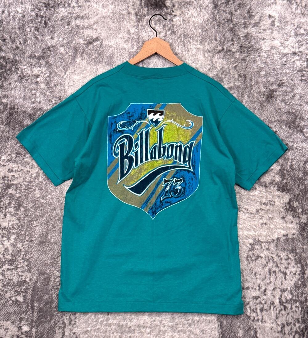 Vintage Billabong T Shirt Large Mens Single Stitch Double Sided Surf